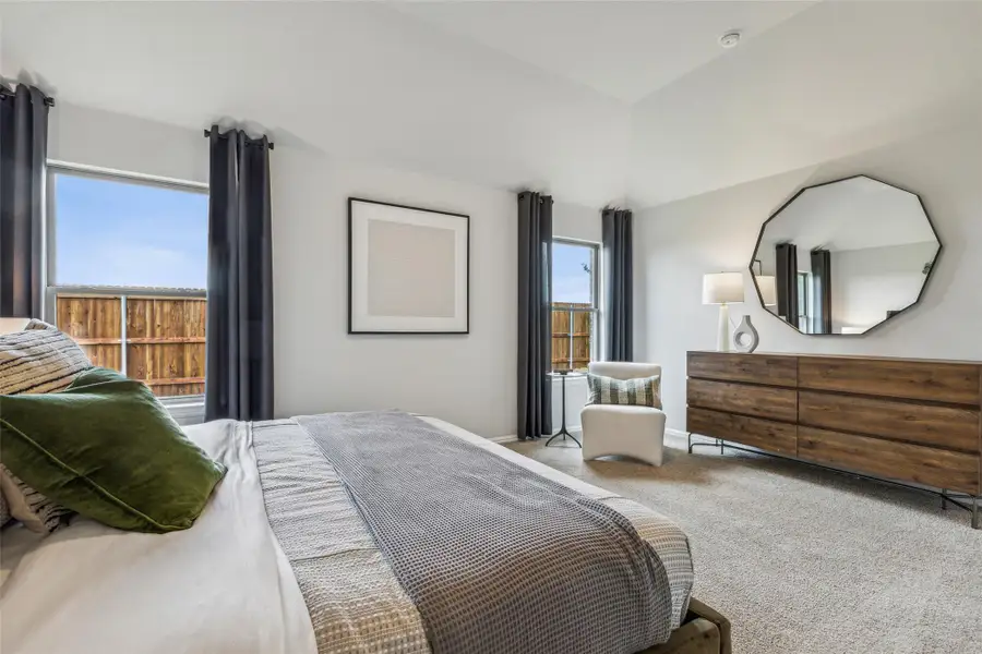 Furnished interior view inside a new home in Prairie Winds, Hutto (Image 8).