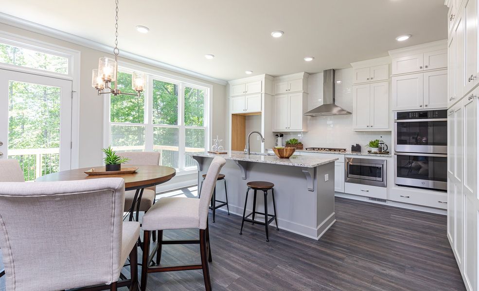 Mansfield Home Design Kitchen and Breakfast Room