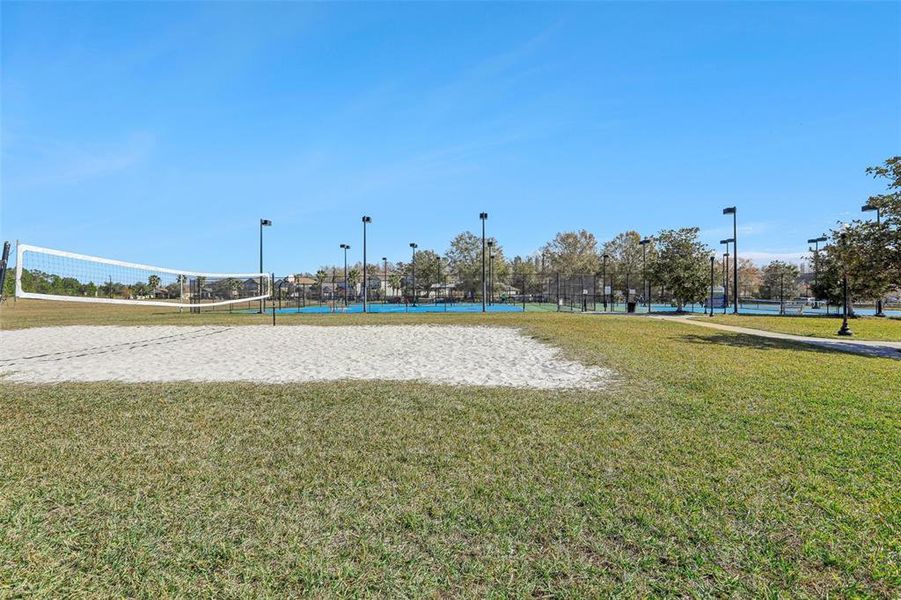 Connerton clubhouse beach volley court