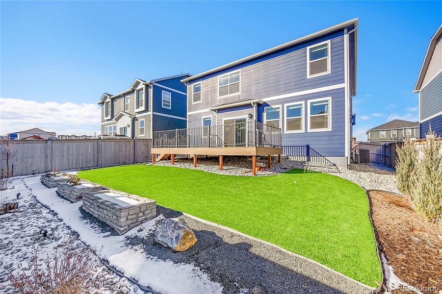 Exterior details and patio area of a home in , Parker (Image 21). Exterior details and patio area of a home in , Parker (Image 21).