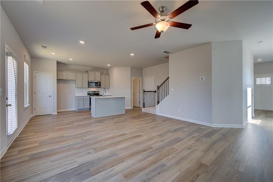 Spacious, unfurnished interior of a new home in Chapel Hill, Newnan (Image 13). Spacious, unfurnished interior of a new home in Chapel Hill, Newnan (Image 13).
