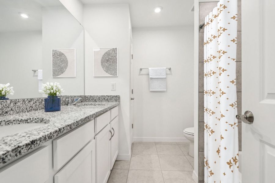 Secondary Bathroom of The Jensen at Country Club Estates