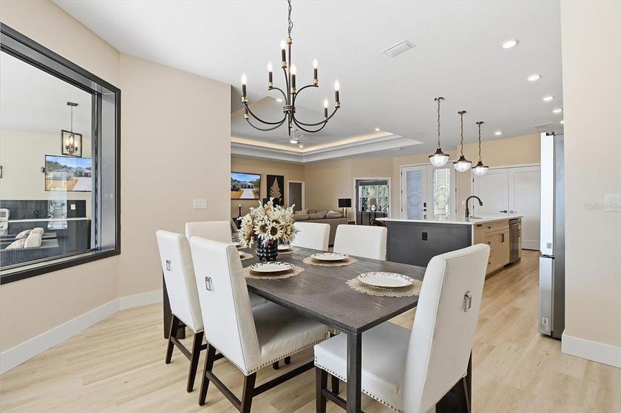 Furnished interior view inside a new home in , Lecanto (Image 33).