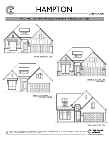 Exterior rendering of this home design in Elyson 60's, Katy, TX (Image 5).