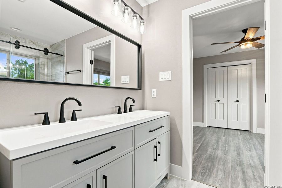 Furnished interior view inside a new home in , San Antonio (Image 8).