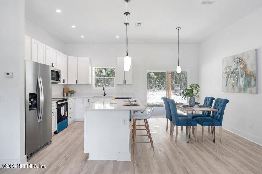 Furnished interior view inside a new home in , Keystone Heights (Image 9).