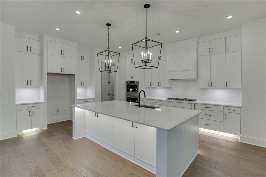 Furnished interior view inside a new home in , Buford (Image 19).