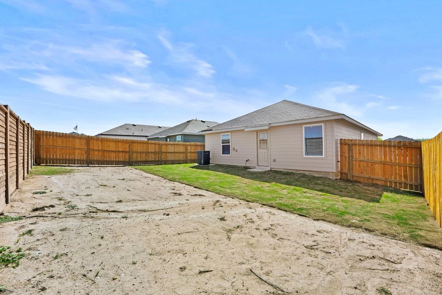 Exterior details and patio area of a home in Ladera, Luling (Image 2). Exterior details and patio area of a home in Ladera, Luling (Image 2).