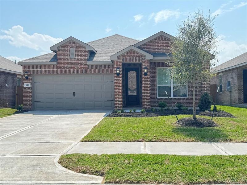 This gorgeous one-story home features three bedrooms, two bathrooms and a spacious family room. Actual finishes and selections may vary from completed listing photos.