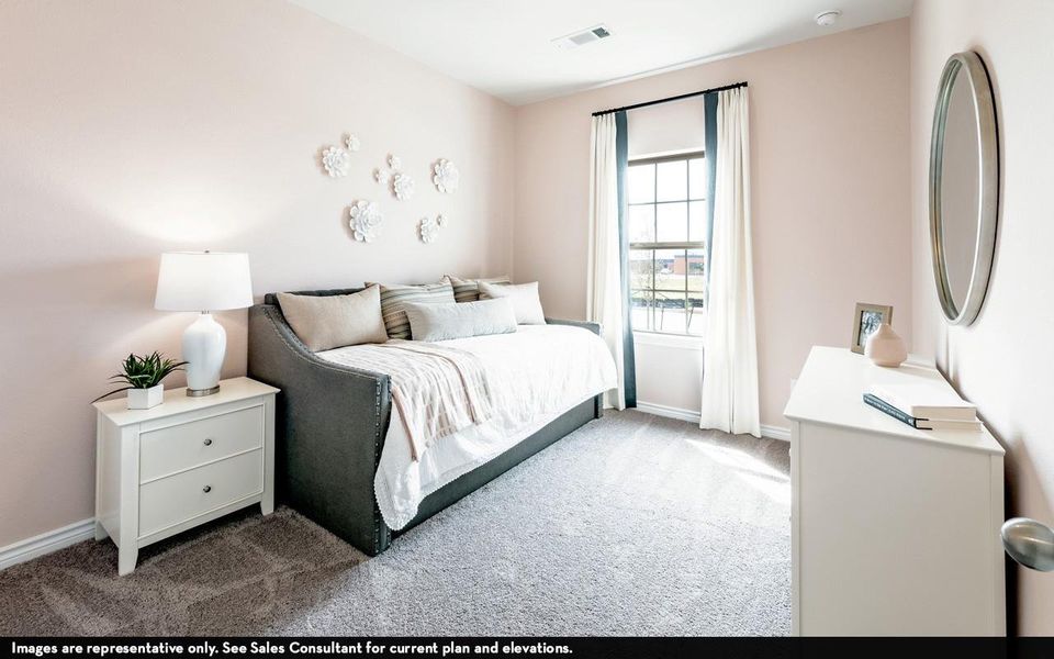 Furnished interior view inside a new home in Steed Landing, Texas City (Image 8).