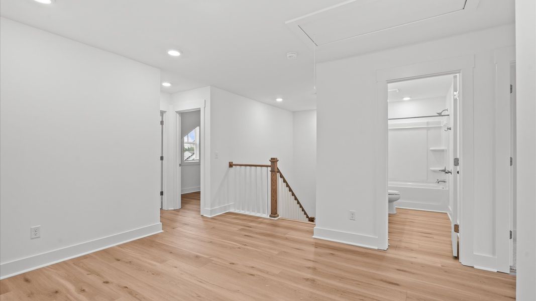 Furnished interior view inside a new home in Pelham Crossing, Greenville (Image 24).