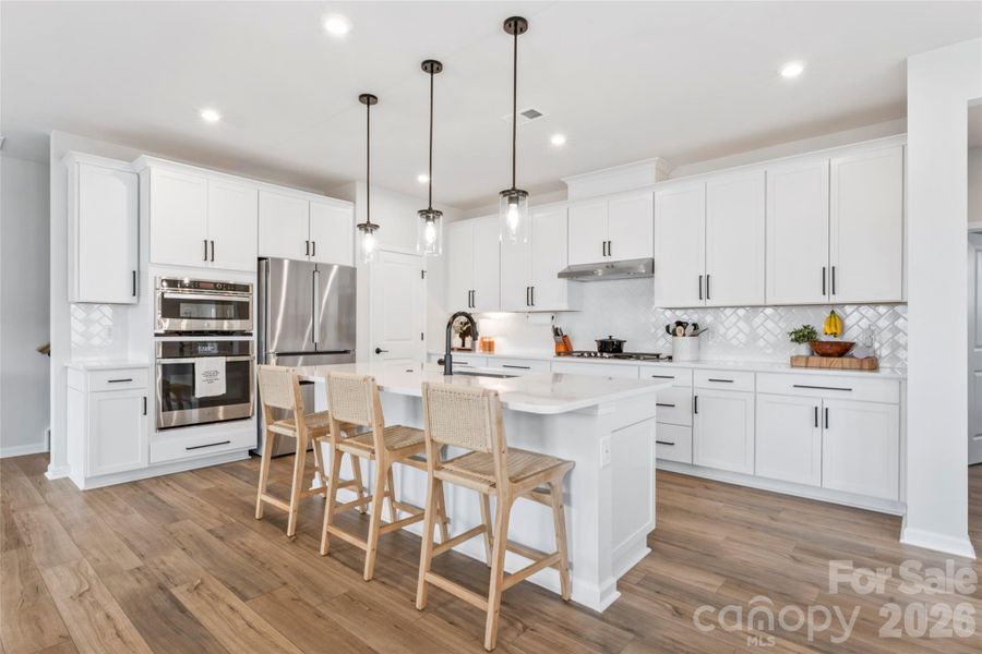 Furnished interior view inside a new home in , Charlotte (Image 17). Furnished interior view inside a new home in , Charlotte (Image 17).