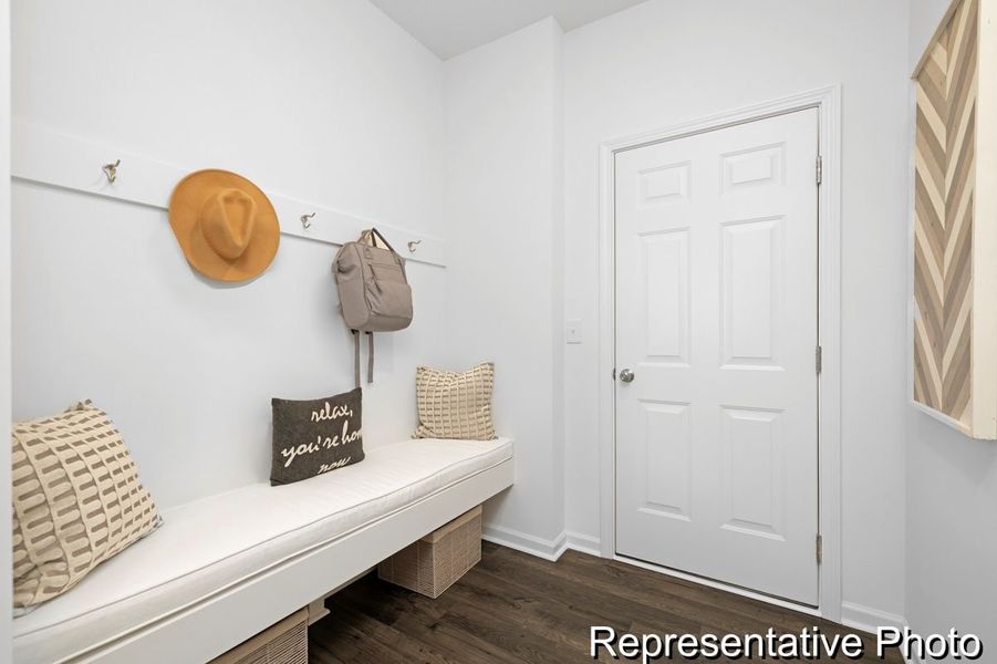 Furnished interior view inside a new home in Terrace at Border Creek, Winston-Salem (Image 10).