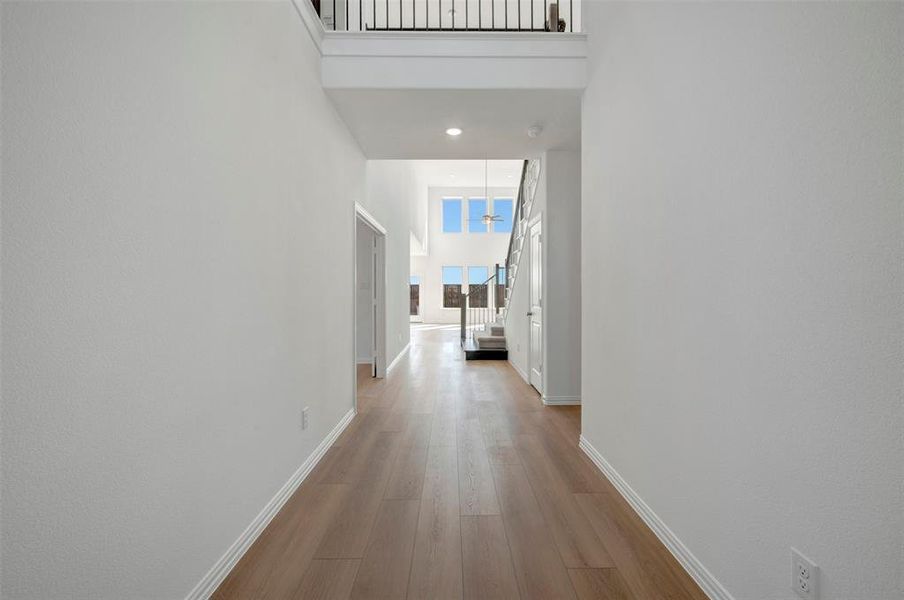 Spacious, unfurnished interior of a new home in Lily Creek at Sutton Fields, Aubrey (Image 22). Spacious, unfurnished interior of a new home in Lily Creek at Sutton Fields, Aubrey (Image 22).