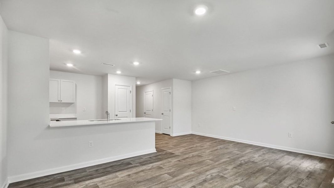 Spacious, unfurnished interior of a new home in The Townes at Wilson's Ridge, Smithfield (Image 15). Spacious, unfurnished interior of a new home in The Townes at Wilson's Ridge, Smithfield (Image 15).