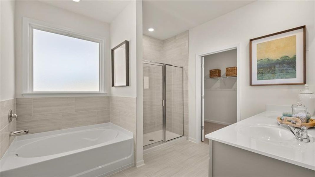 Furnished interior view inside a new home in Kingston Ranch at Lake Oconee, Buckhead (Image 14).