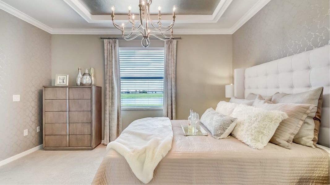 Magnolia owner's suite bedroom