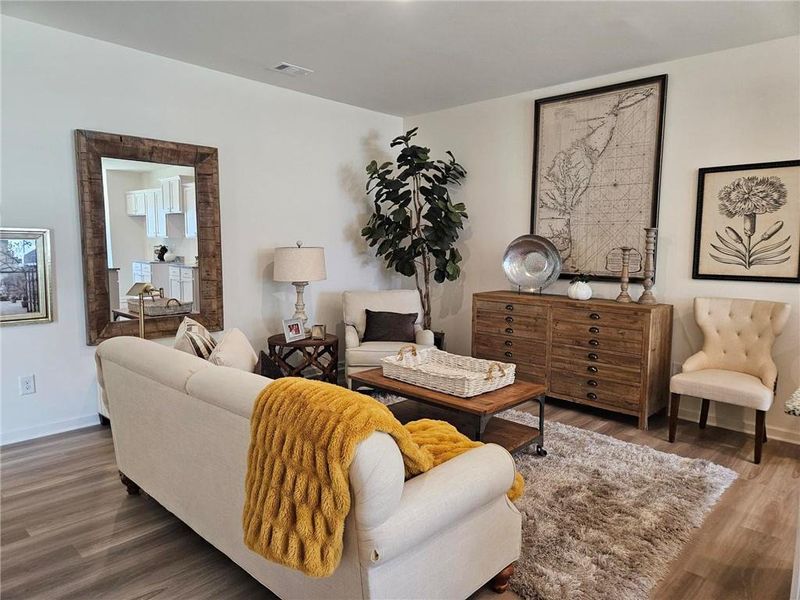 Furnished interior view inside a new home in , Conyers (Image 16).