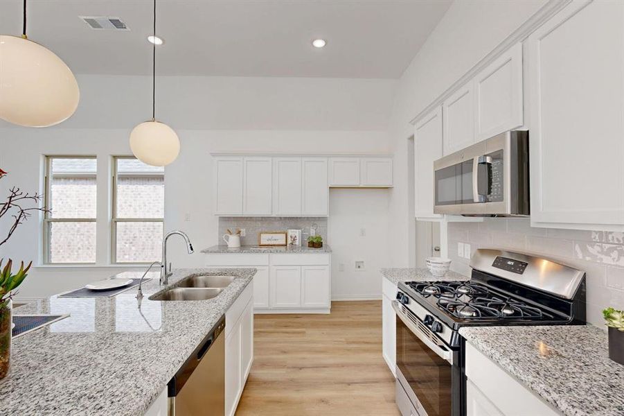 Furnished interior view inside a new home in Tarrytown, Crowley (Image 9). Furnished interior view inside a new home in Tarrytown, Crowley (Image 9).