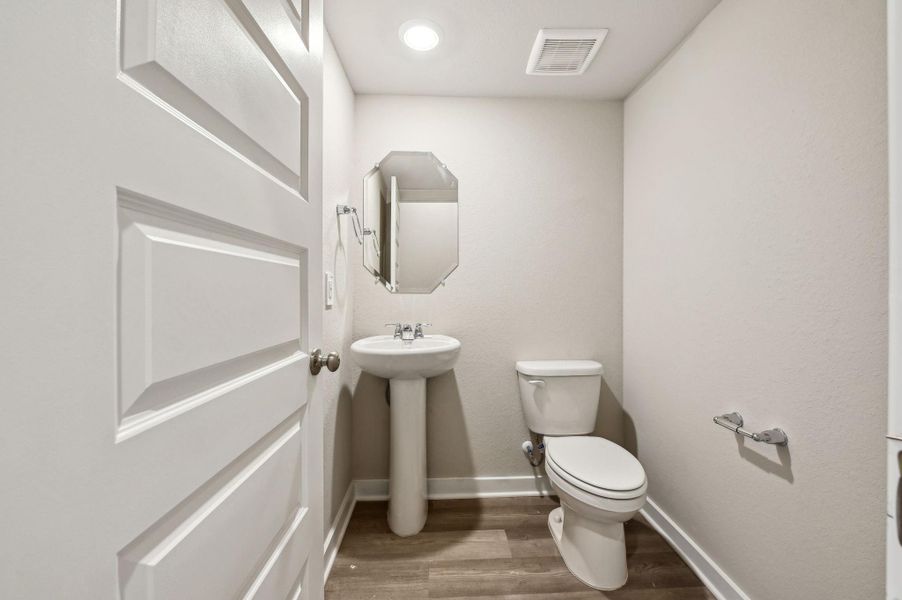 Photo is not of the actual home, but is an inspirational photo of builder’s model home and may depict options, furnishings, and/or decorator features that are not included