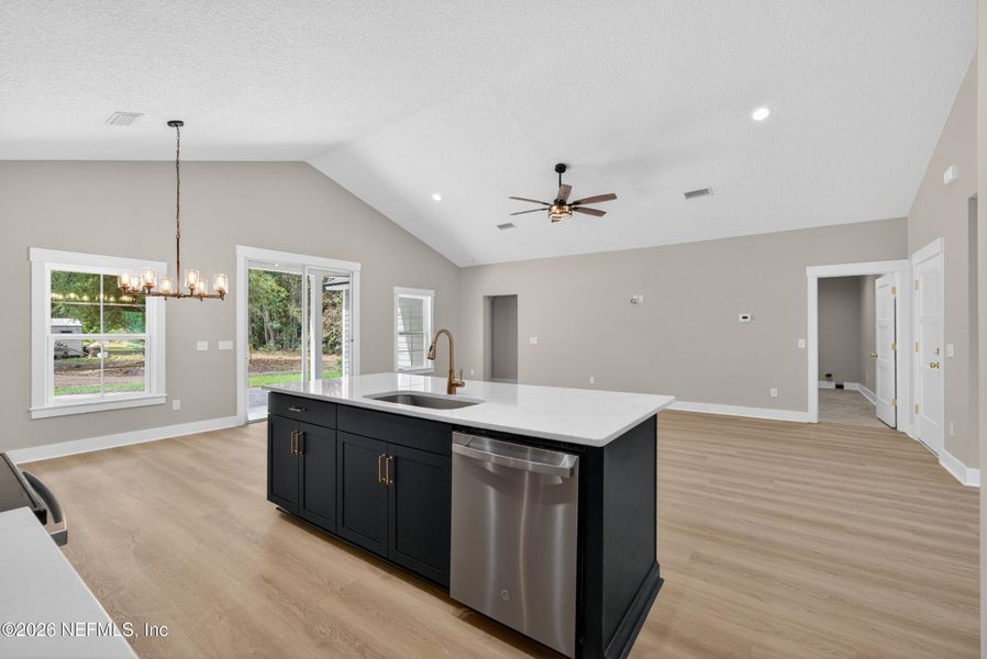 Furnished interior view inside a new home in , Macclenny (Image 6).