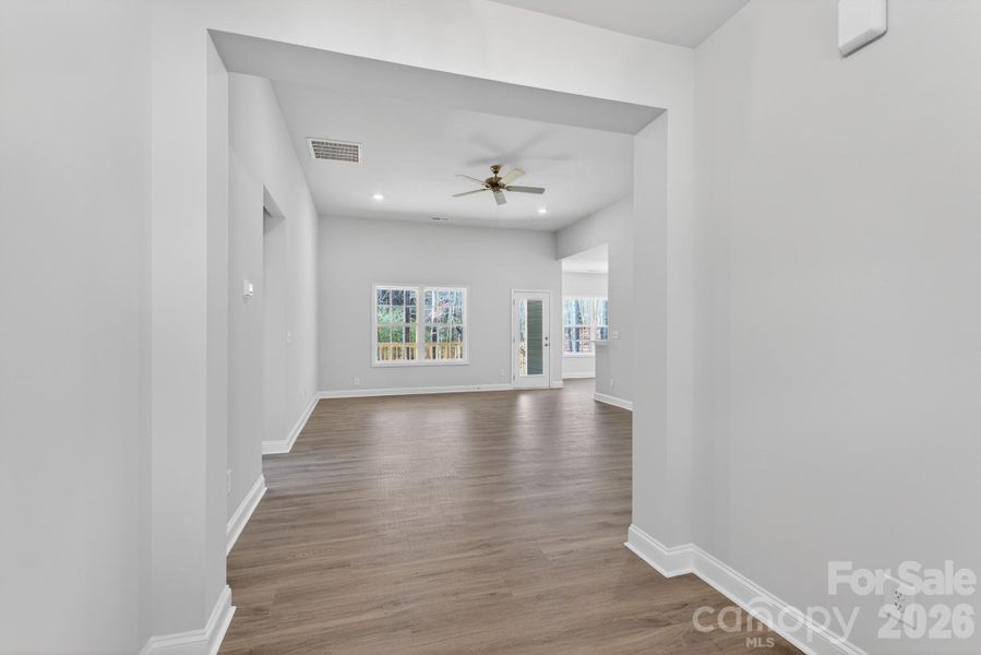 Spacious, unfurnished interior of a new home in Crystal Village, Albemarle (Image 12).
