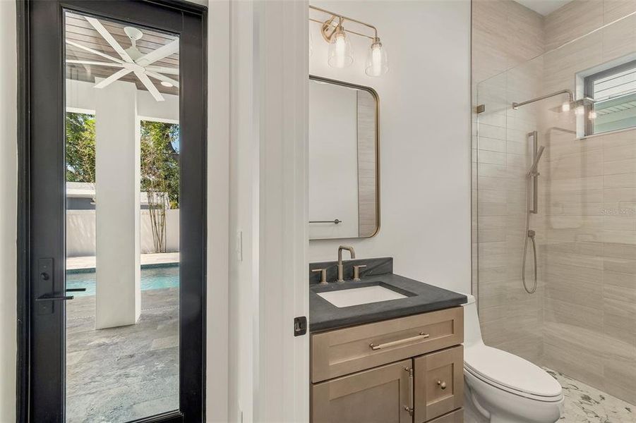 Furnished interior view inside a new home in , Tampa (Image 59).