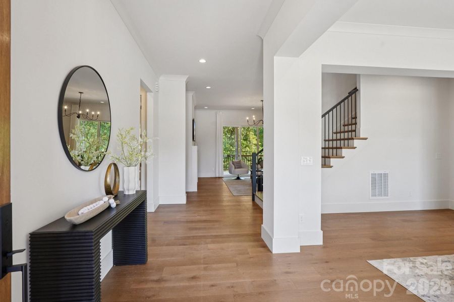 Furnished interior view inside a new home in , Huntersville (Image 11).