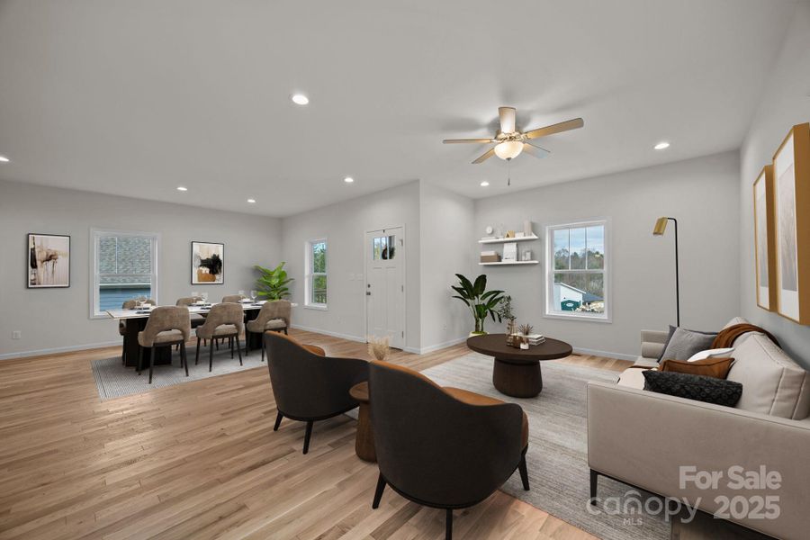 Furnished interior view inside a new home in , Arden (Image 11).
