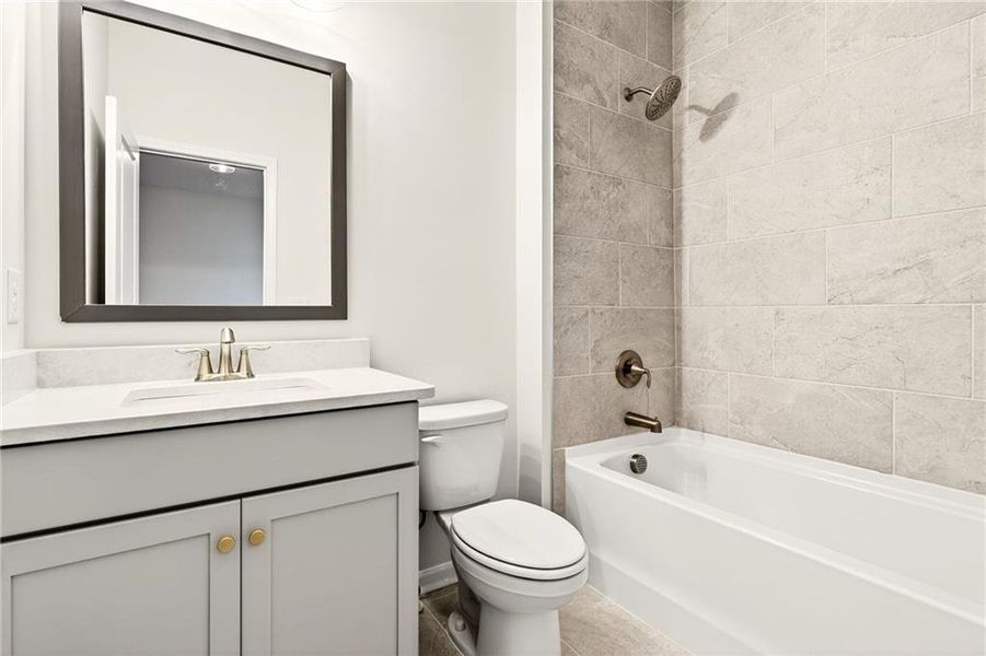 Furnished interior view inside a new home in River Rock, Ball Ground (Image 8).