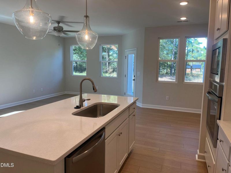 Furnished interior view inside a new home in Springvale, Fuquay Varina (Image 29).