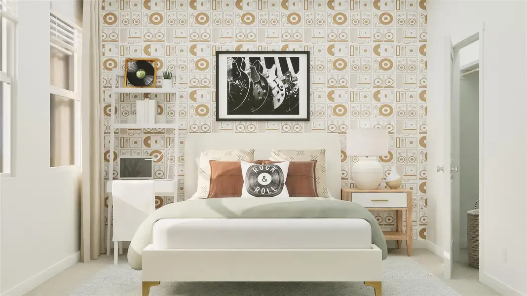 Furnished interior view inside a new home in Elm Creek: Coastline Collection, Elgin (Image 31).