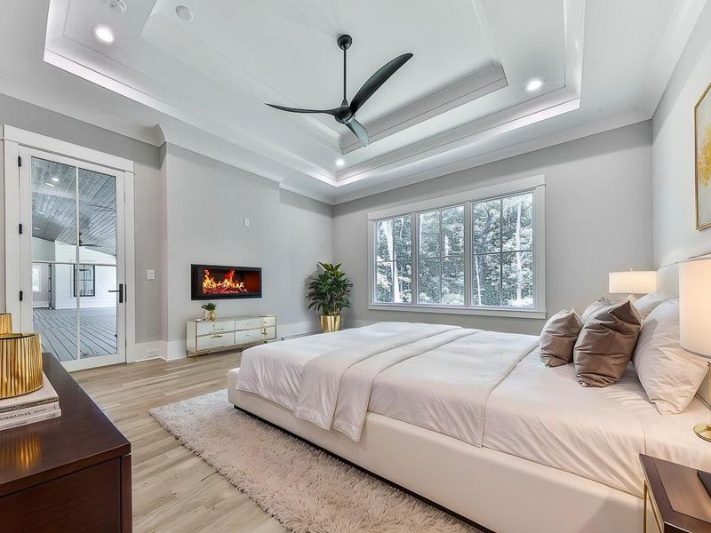 Furnished interior view inside a new home in , Ball Ground (Image 9).