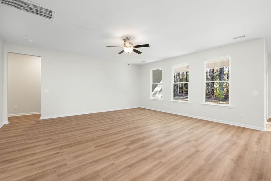 Representative unfurnished interior of a home built from the The Roswell by Smith Family Homes in Savannah Highlands, Savannah (Image 39).