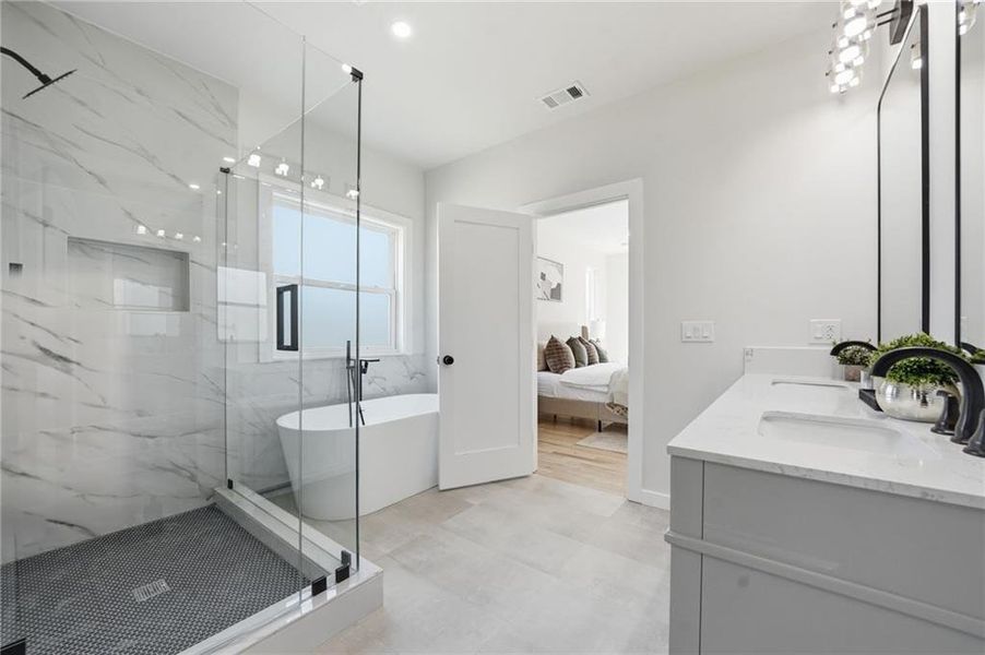 Furnished interior view inside a new home in , Scottdale (Image 18).