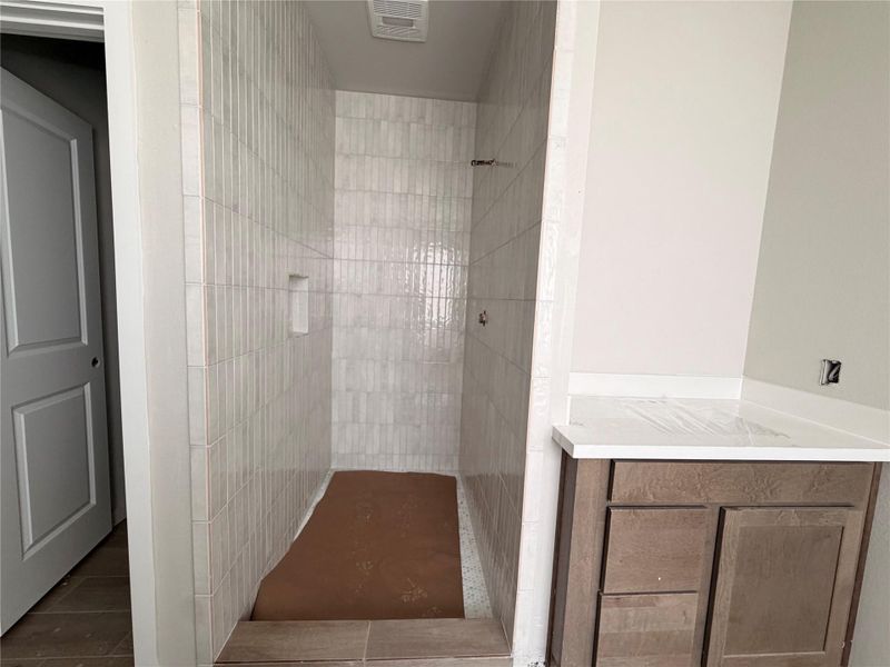 In-progress construction of a new home in Elyson 45' & 70', Katy, TX (Image 8).