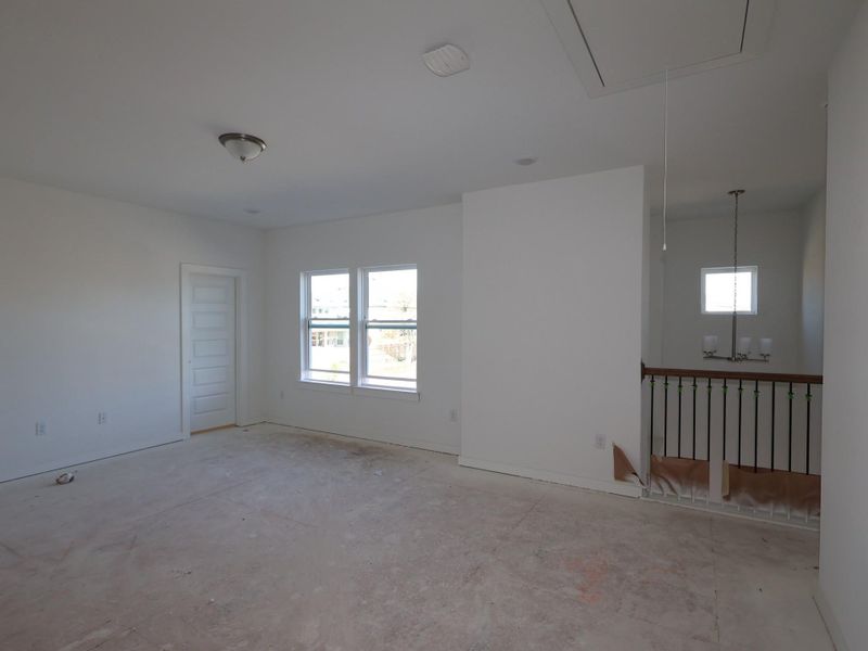 In-progress construction of a new home in Edgewood, Leander, TX (Image 16).