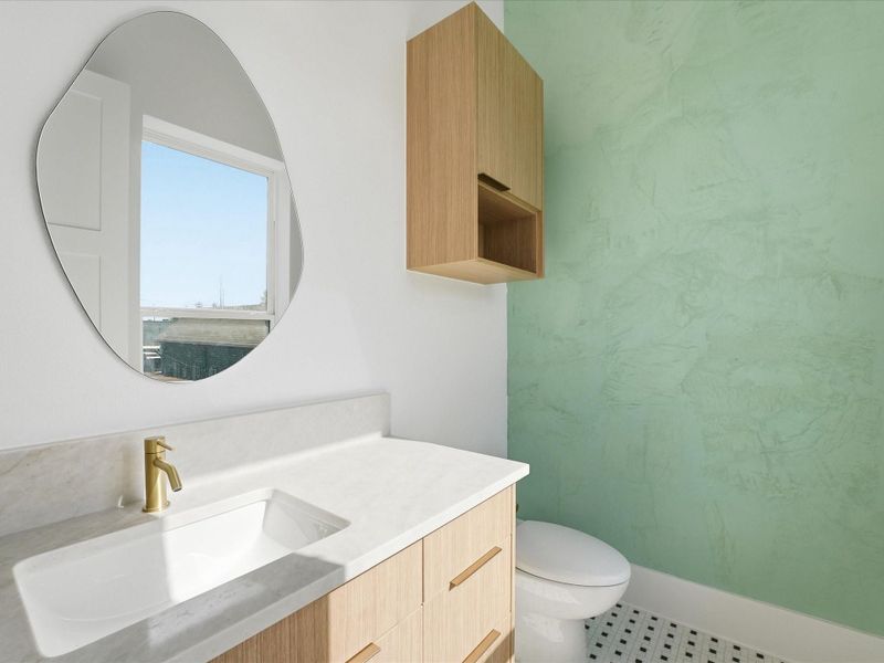 Furnished interior view inside a new home in , Houston (Image 4).