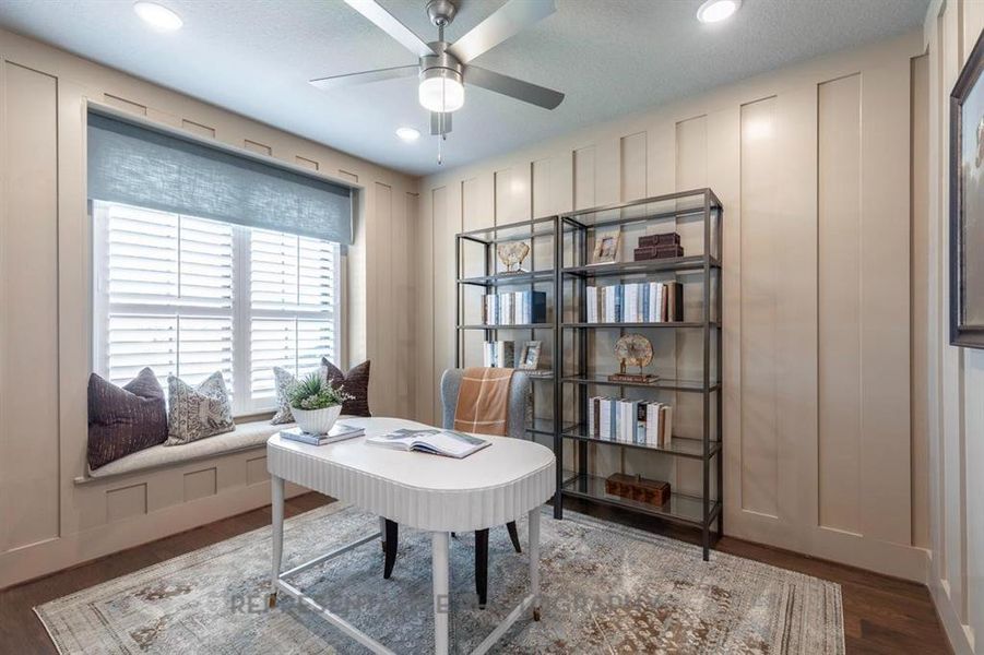 Furnished interior view inside a new home in Treeline, Justin (Image 13).