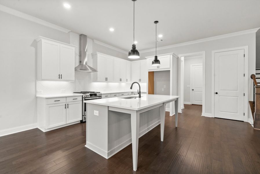 Representative furnished interior of a home built from the The Cameron by The Providence Group in Palisades Single Family, Cumming (Image 9).