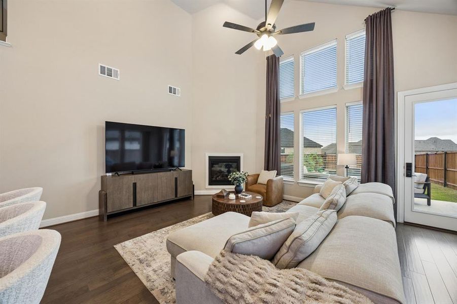 Furnished interior view inside a new home in , Fate (Image 15).