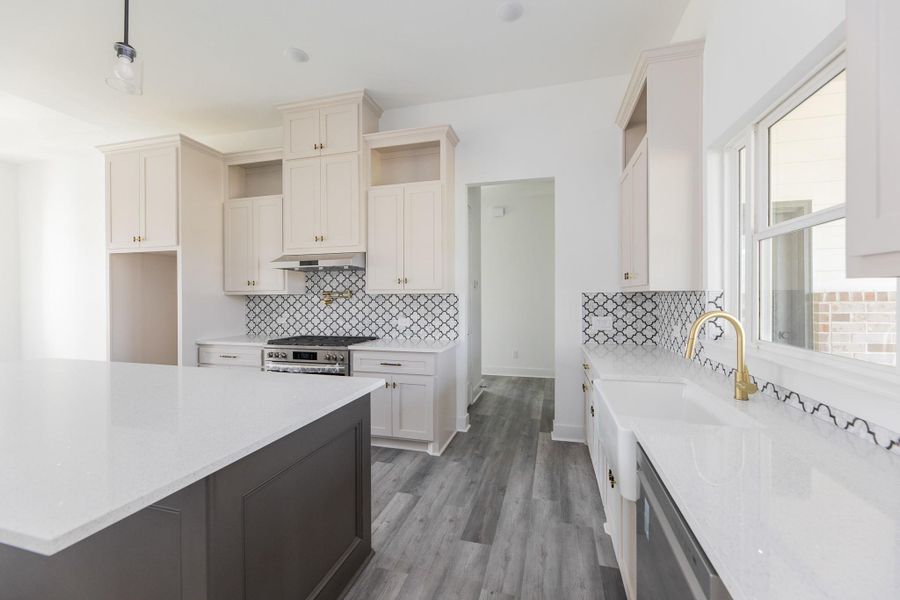 Furnished interior view inside a new home in , Cypress (Image 7).