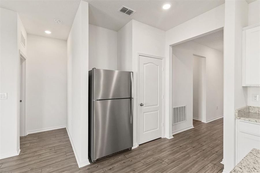 Furnished interior view inside a new home in Peach Crossings, Winter Haven (Image 11). Furnished interior view inside a new home in Peach Crossings, Winter Haven (Image 11).