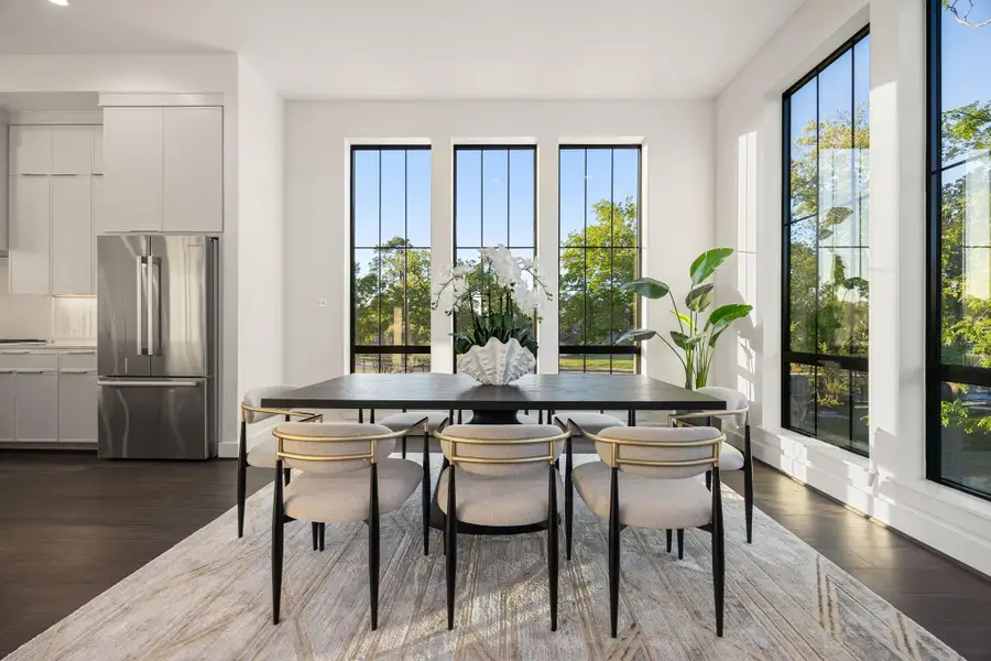 Furnished interior view inside a new home in , Houston (Image 14).