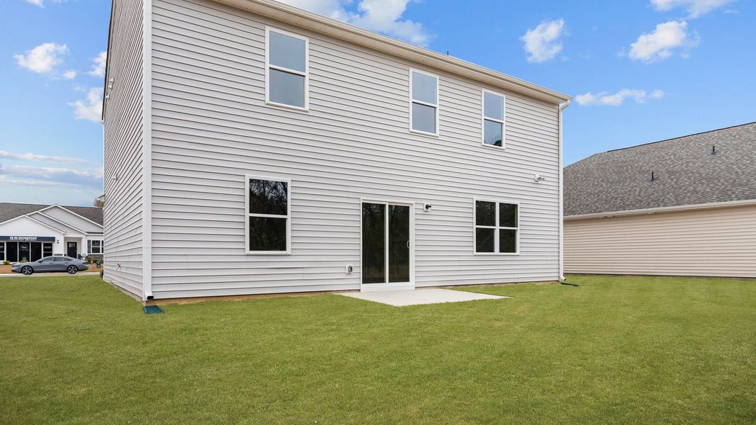 Exterior details and patio area of a home in Villa Grande, Winterville (Image 19). Exterior details and patio area of a home in Villa Grande, Winterville (Image 19).