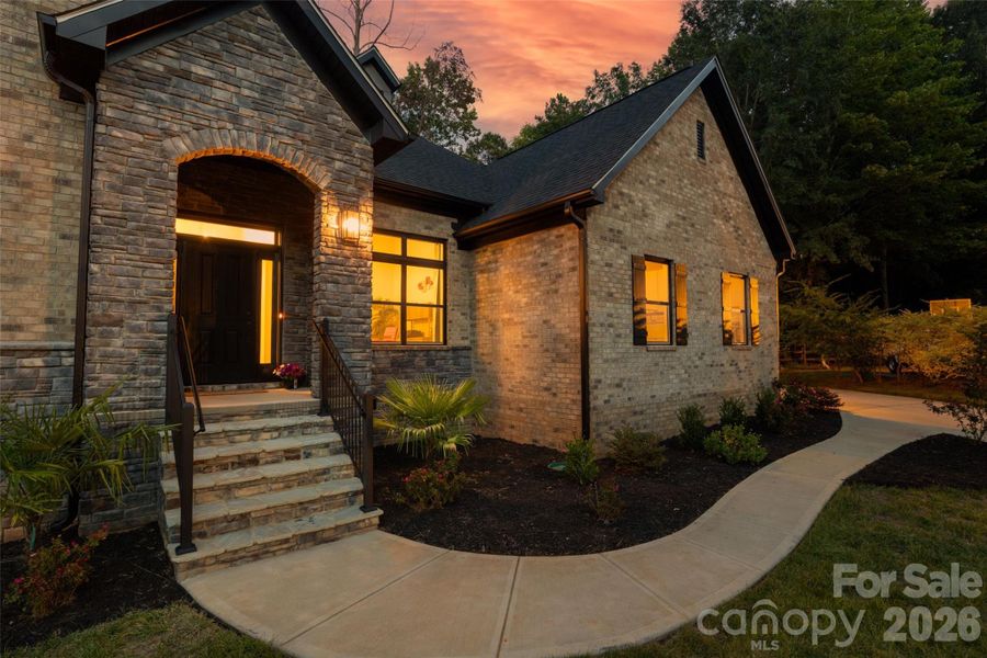 Exterior details and patio area of a home in , Clover (Image 28).