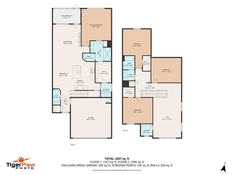 2D floor plan layout of this home in , Flowery Branch, GA (Image 26).