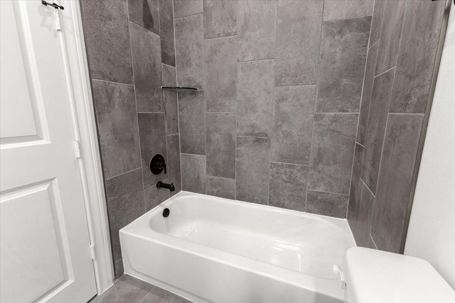 Furnished interior view inside a new home in , Houston (Image 10).