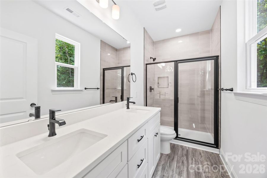 Furnished interior view inside a new home in , Statesville (Image 10).