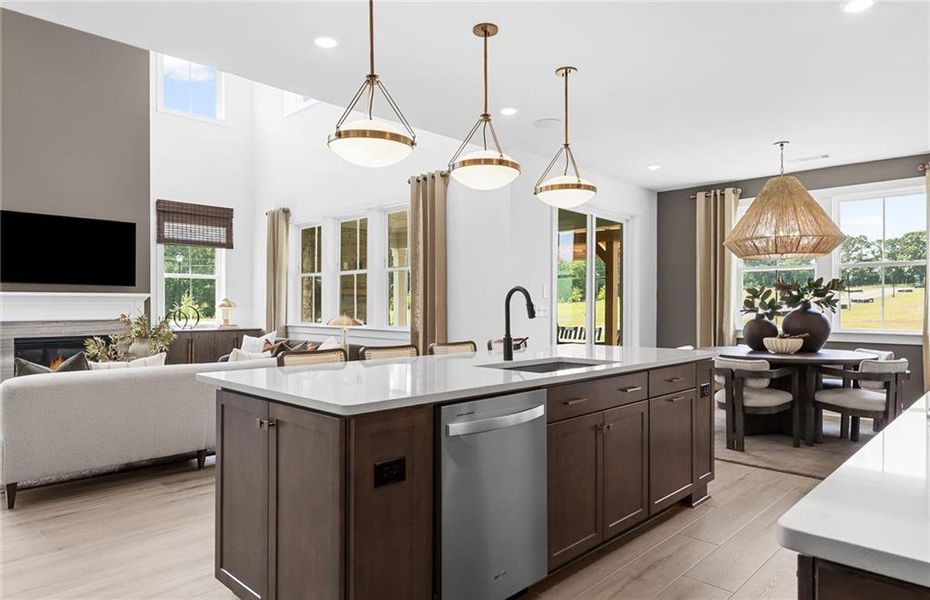 Furnished interior view inside a new home in Windsor Court, Fayetteville (Image 17).